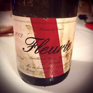 Fleurie L'Ultime 2003
