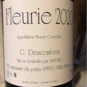 Fleurie - Georges Descombes - georges-descombes