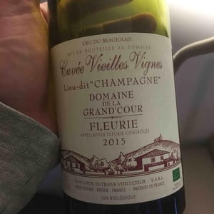 Domaine de la Grand'Cour - Jean-Louis Dutraive - Fleurie