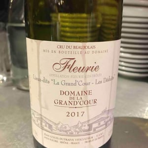 Fleurie - Domaine de la Grand'Cour - Jean-Louis Dutraive 