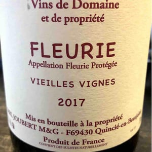 Domaine Marcel Joubert - Carine Joubert - Fleurie Vieilles Vignes
