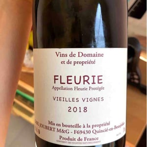 Domaine Marcel Joubert - Carine Joubert - Fleurie Vieilles Vignes