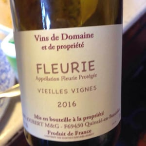 Fleurie Vieilles Vignes - Domaine Marcel Joubert - carine-joubert