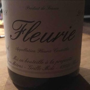 Domaine Métras - Yvon Métras - Fleurie