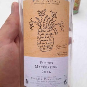 Domaine Brand & Fils - Philippe Brand - Fleurs Macération