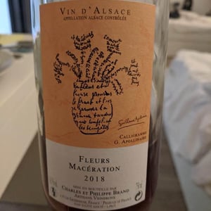 Domaine Brand & Fils - Philippe Brand - Fleurs Macération