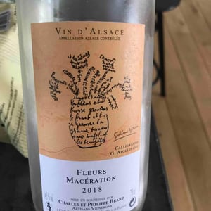 Domaine Brand & Fils - Philippe Brand - Fleurs Macération