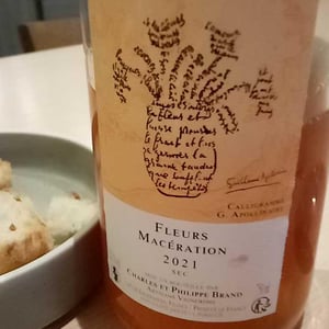Fleurs Macération 2021 - Domaine Brand & Fils - Philippe Brand