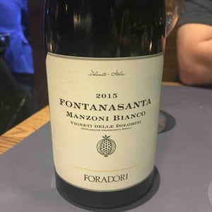 Azienda Agricola Foradori - Elisabetta Foradori - Fontanasanta Manzoni Bianco