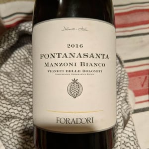 Azienda Agricola Foradori - Elisabetta Foradori - Fontanasanta Manzoni Bianco