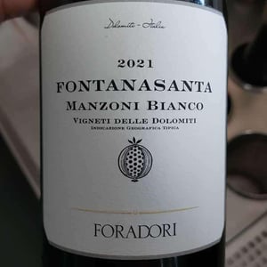 Fontanasanta Manzoni Bianco - Azienda Agricola Foradori - elisabetta-foradori