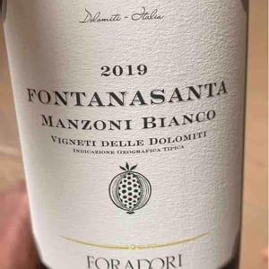 Fontanasanta Manzoni Bianco - Azienda Agricola Foradori - Elisabetta Foradori 