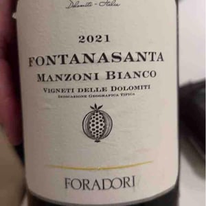 Azienda Agricola Foradori - Elisabetta Foradori - Fontanasanta Manzoni Bianco