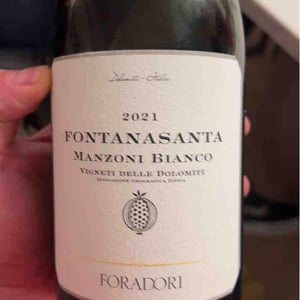 Azienda Agricola Foradori - Elisabetta Foradori - Fontanasanta Manzoni Bianco