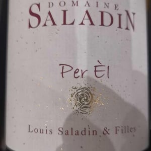 Per El - Domaine Saladin - elisabeth-marie-laurence-saladin