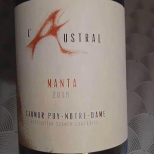 Manta - L'Austral - Pauline Mourrain & Laurent Troubat 