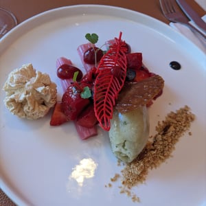 Fraise rhubarbe - La Dinette