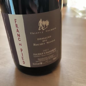 Franc de Pied - Domaine des Roches Neuves - thierry-et-louis-germain -2022