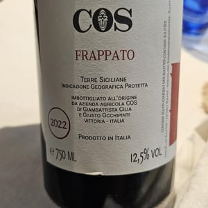 COS - Giambattista Cilia, Cirino Strano & Giusto Occhipinti - Frappato