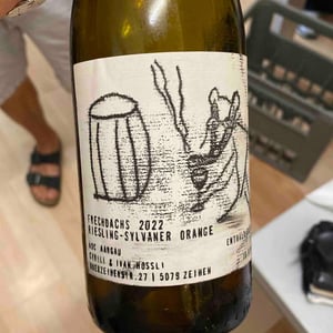 Frechdachs - Riesling-Sylvaner Orange - Hossli Wein - Ivan & Cyrill Hossli -2022