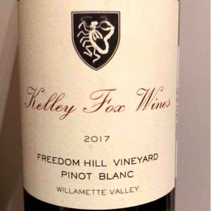 Freedom Hill Vineyard Pinot Blanc - Kelley Fox Wines - kelley-fox