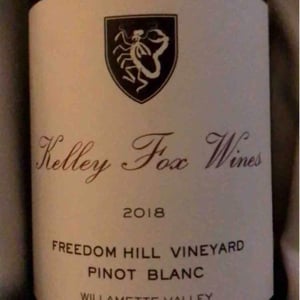 Freedom Hill Vineyard Pinot Blanc - Kelley Fox Wines - kelley-fox