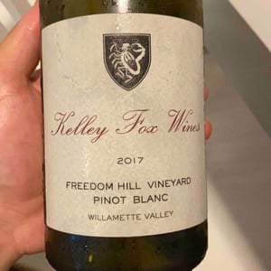 Freedom Hill Vineyard Pinot Blanc - Kelley Fox Wines - kelley-fox