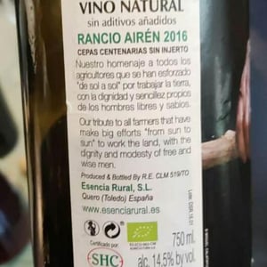Esencia Rural - Julián Ruiz - De Sol a Sol Rancio
