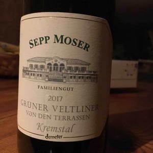 Grüner Veltliner von den Terrassen - Vitikultur MOSER - familie-moser