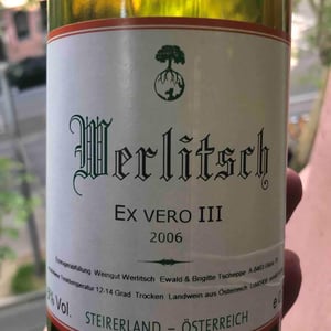 Weingut Werlitsch - Ewald & Brigitte Tscheppe - Ex Vero III
