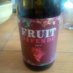 Fruit Défendu - Scea Vins De Copains - orgamic