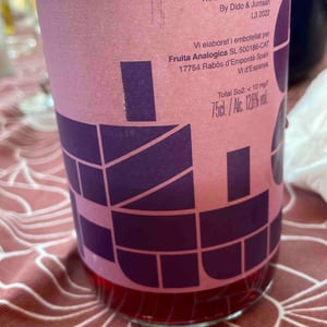 Fruita Analógica negre - Fruita Analogica - Dido & Jurriaan -2020