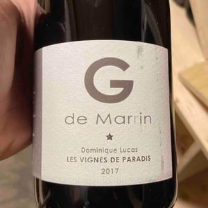G De Marrin - Les Vignes de Paradis - dominique-lucas