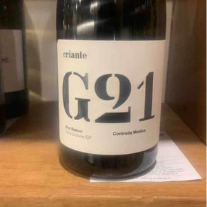 G21 Vino Bianco - Criante - irene-davide -2021