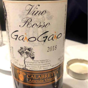 Gaio Gaio - Azienda Vinicola Calabretta - Massimiliano Calabretta