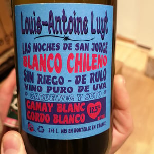 Blanco Chileno - Agricola Luyt - Louis-Antoine Luyt -2022