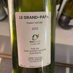Gamay Grand-Papa - Clos Calamin - Fabien Vallélian 