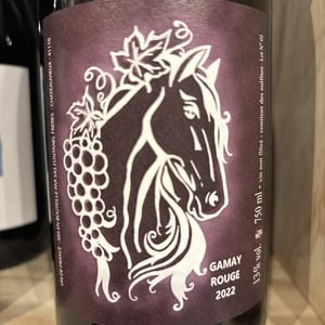 Gamay rouge - Fontanel Frères - Didier Fontanel -2022