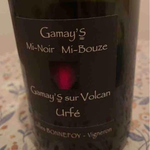 Gamay’s Mi-noir Mi-Bouze - Vins de la Madone - Gilles Bonnefoy 