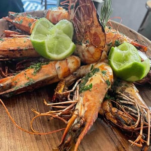 Gambas En Persillades Flambées Au Cap Mattei - Brasserie du Diamant - 559600