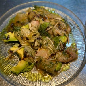 Gatch Of The Day Geviche, Fennel, Mint, And Avocado - R - Restaurante Bar - 753620