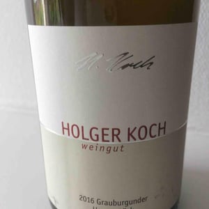 Pinot Noir Herrenstück - Weingut Holger Koch - Holger Koch & Gabrielle Engesser 