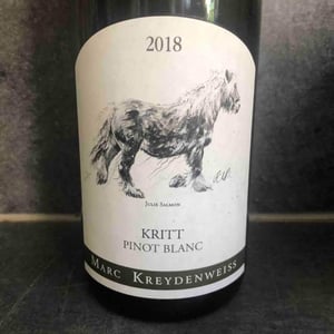 Kritt Pinot Blanc (Michel Tolmer Label) - Marc Kreydenweiss (Andlau) - antoine-kreydenweiss
