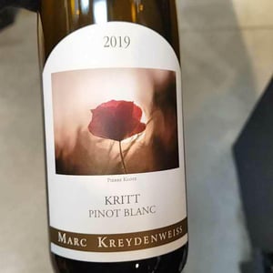 Kritt Pinot Blanc (Pierre Klotz Label) - Marc Kreydenweiss (Andlau) - Antoine Kreydenweiss 