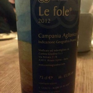 Cantina Giardino - Antonio Di Gruttola & Daniela De Gruttola - Le fole
