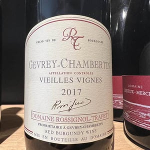 Gevrey Chambertin Vieilles Vignes - Rossignol-Trapet - nicolas-david-rossignol