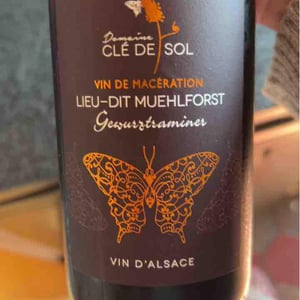 Gewurtztraminer Lieu-Dit Muehlforst - Domaine Clé de Sol - Jean & Simon Baltenweck & Yannick Mignot 