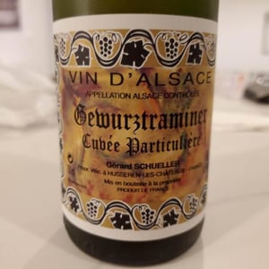 Gérard Schueller & Fils - Bruno Schueller - Gewürztraminer Cuvée Particulière
