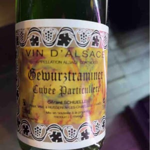 Gewürztraminer Cuvée Particulière - Gérard Schueller & Fils - bruno-schueller