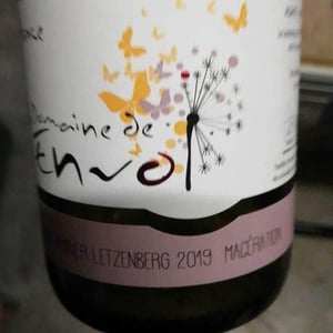 Gewurztraminer Letzenberg - Domaine De L’envol - bernard-manuela-daniel-raphael-catherine-hirsinger -2019